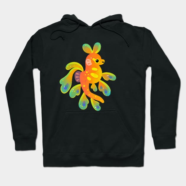 Leafy Sea dragon Hoodie by pikaole